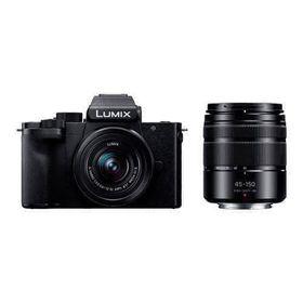 パナソニック DC-G100DW-K デジタル一眼カメラ ダブルズームレンズキット LUMIX G100D ブラック