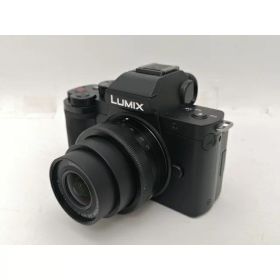 【中古】Panasonic LUMIX G100 Vキット DC-G100V-K ブラック【新宿2】保証期間1ヶ月【ランクB】