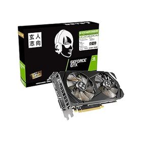 【中古】【39shop】玄人志向★NVIDIA GeForce GTX 1660Ti 搭載 グラフィックボード 6GB デュアルファンモデル GF-GTX1660Ti-E6GB/DF（良い）