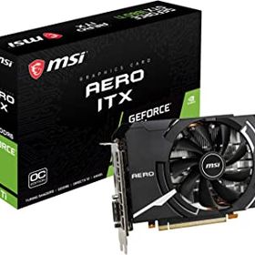【中古】MSI GeForce GTX 1660 Ti AERO ITX 6G OC グラフィックスカード ブラック [国内正規流通品]