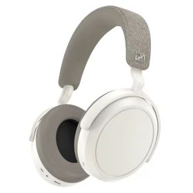 【中古】ゼンハイザー(Sennheiser) ワイヤレスヘッドホン bluetooth MOMENTUM 4 Wireless ホワイト 高性能ドライバー ノイズキャンセリング 60時間再生 タッチパネル 低遅延 apt