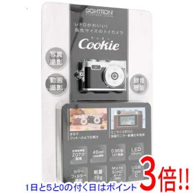 【1日と5.0のつく日、18日はポイント3倍！】SIGHTRON ミニデジタルトイカメラ Cookie NOA0002 ブラック