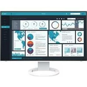 FlexScan EV2795-WT （ホワイト） 27インチ WQHD(QHD) 2560x1440 IPS フレームレスモニター USB Type-C対応