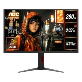 【5日は24時間限定クーポン配布】AOC エーオーシー26.5インチQD-OLEDパネルゲーミングモニター Q27G4ZD/11(2676070)代引不可 送料無料