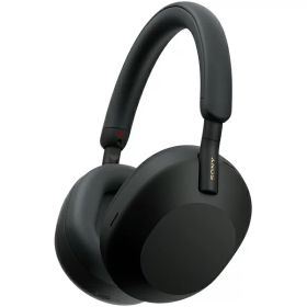 SONY(VAIO) WH-1000XM5/B ワイヤレスノイズキャンセリングステレオヘッドセット ブラック（ヘッドバンドスタイル）