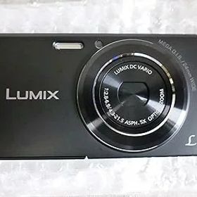 【中古】パナソニック デジタルカメラ ルミックス FH10 光学5倍 ブラック DMC-FH10-K