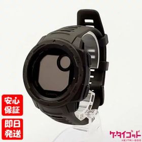 【4日20時からポイントUP! お買い物マラソン】中古品【Dランク】GARMIN Instinct 010-02064-12 Graphite 本体 送料無料 スマートウォッチ 0753759222260 #014199