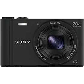 【中古】「ほぼ新品」ソニー デジタルカメラ Cyber-shot WX350 光学20倍 ブラック DSC-WX350-B