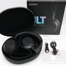 ボーナスストアPlus【美品】SONY ULT WEAR WH-ULT900N-BC ブラック ワイヤレスノイズキャンセリングステレオヘッドセット ソニー アルトウェア ヘッドホン 本体