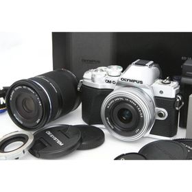 【全額返金保証】美品｜オリンパス E-M10 Mark III Wズームキット [シルバー] CA01-R4986-3Y4