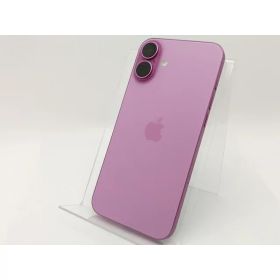 【中古】Apple 国内版 【SIMフリー】 iPhone 16 Plus 512GB ピンク MXVQ3J/A【津田沼】保証期間1ヶ月【ランクA】