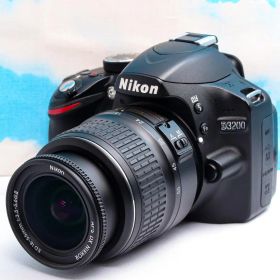高画質一眼レフ⭐️Nikon D3200⭐️スマホ転送できる♪⭐️動画撮影可