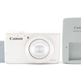 Canon PowerShot S200 本体 ホワイト
