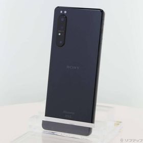 〔中古〕SONY(ソニー) Xperia 1 II 128GB ブラック SO-51A docomoロック解除SIMフリー〔276-ud〕