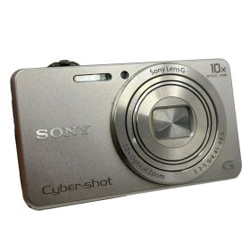 ■SONY Cyber-shot DSC-WX220 シルバー コンパクトデジタルカメラ 10倍ズーム 動作確認済み 液晶暗め2577876