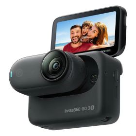 【1日はポイント2倍＆クーポン配布】Insta 360 インスタ360GO 3S 128GB ミッドナイトブラック CINSAATA-GO3S128K(2613575)送料無料
