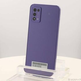 〔中古〕ZTE Libero 5G III 64GB パープル ZESBY1 Y!mobile SIMフリー〔276-ud〕