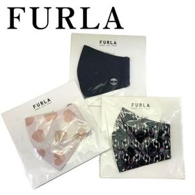 【中古】FURLA フルラ マスク 3点セット【未使用品】布マスク 3個セット 男性用 女性用 メンズ レディース ブランド r-fu-m-j260709-01