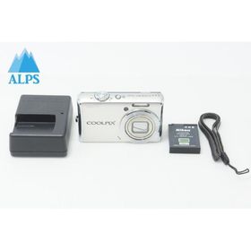 美品 Nikon ニコン COOLPIX S620 コンパクトデジタルカメラ シルバー 260714e【アルプスカメラ】