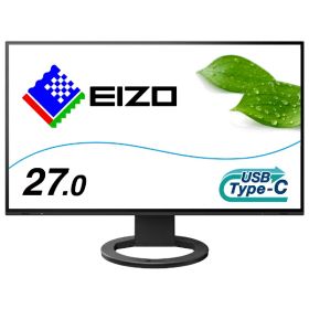 EIZO｜エイゾー USB-C接続 PCモニター FlexScan ブラック EV2781-BK [27型 /WQHD(2560×1440） /ワイド /61Hz]