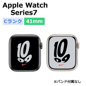 中古 Apple Watch Nike Series7 41mm GPS アルミニウムケース 本体 Cランク 最大1年間保証