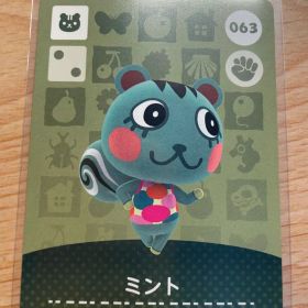 ミント あつ森・あつまれどうぶつの森・アミーボ・amiiboカード
