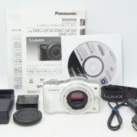 Panasonic パナソニック LUMIX DMC-GF3 ボディ ミラーレス一眼カメラ ホワイト 260728p