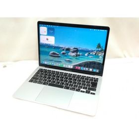 【中古】Apple MacBook Air 13インチ M1(CPU:8C/GPU:8C) 8GB/512GB シルバー MGNA3J/A (M1・2020)【川崎】保証期間１ヶ月【ランクB】