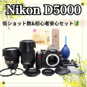 付属品多数❤Nikon D5000✨ダブルレンズ✨一眼レフ✨ニコン✨初心者