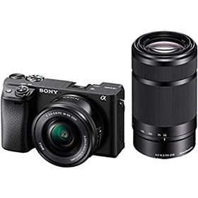 【中古】ソニー/APS-C/ミラーレス一眼カメラ / α6400 / ダブルズームレンズキット(同梱レンズ:SELP1650+SEL55210) / ブラック/ILCE-6400Y B