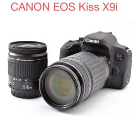 CANON EOS Kiss X9i標準&望遠ダブルレンズセット