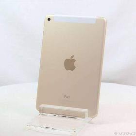 〔中古〕Apple(アップル) iPad mini 4 128GB ゴールド MK782J／A auロック解除SIMフリー〔344-ud〕
