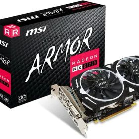 MSI Radeon RX 570 ARMOR 8G OC グラフィックスボード VD6545