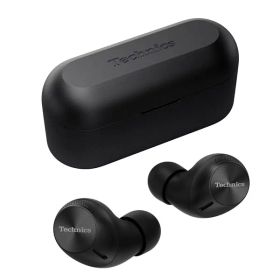 テクニクス ワイヤレスイヤホン EAH-AZ40M2-K ブラック bluetooth ノイズキャンセリング 3台マルチポイント IPX4 LDAC対応 ハイレゾ音質再生 アプリ対応