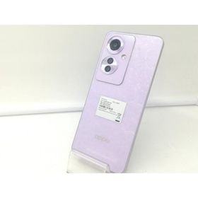 【中古】Oppo ymobile 【SIMフリー】 OPPO Reno11 A コーラルパープル 8GB 128GB【札幌】保証期間１ヶ月【ランクA】