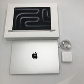 中古 MacBook Pro 14インチ 2024 M4 (10CPU/10GPU) メモリ16GB SSD1TB MW2X3J/A シルバー 1300008159 状態： A:美品
