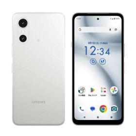 FCNT SIMフリースマートフォン arrows We3 M09 / Dimensity 6300 / 6.1インチ 4GB+64GB ホワイト PBC00015JP