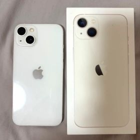 【最終値下げ】iPhone13 128GB 本体 スターライト ホワイト 箱付き