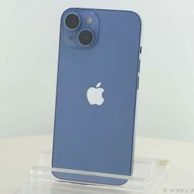 【中古】Apple(アップル) iPhone14 512GB ブルー MPXM3J／A SIMフリー 【377-ud】