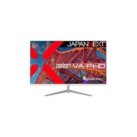 JAPANNEXT 液晶ディスプレイ 32型/1920×1080/ホワイト JN-V32FLFHD-W