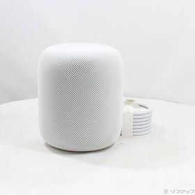 【中古】Apple(アップル) HomePod 第1世代 MQHV2J／A ホワイト 【262-ud】