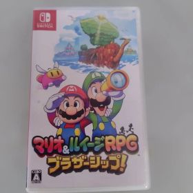 Switch マリオ&ルイージRPG ブラザーシップ! 美品 ソフト