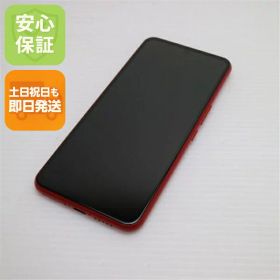 【中古】 超美品 Rakuten BIG クリムゾンレッド 安心保証 即日発送 スマホ 白ロム 楽天 土日祝発送OK