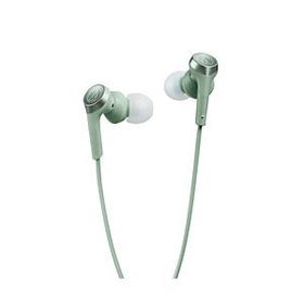 audio-technica(オーディオテクニカ) イヤホン カナル型 USB type-C グリーン ATH-CKS330C GR ［USB］ 【864】