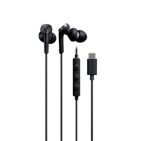 オーディオテクニカ ATH-CKS330C BK イヤホン 有線 1.2m マイク付き USB Type-C 重低音 カナル型 PC Windo