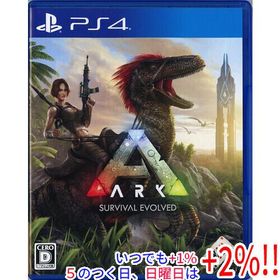 【中古】ARK： Survival Evolved PS4【いつでも+1％！5のつく日と日曜日は+2%！】 爆買