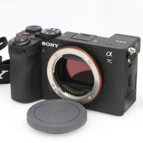 【中古】【美品】ソニー α7C II ILCE-7CM2 ボディ [ブラック] CA01-D168-2P1A SONY Eマウント フルサイズ 5軸手ブレ補正 EVF 中古
