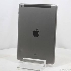 〔中古〕Apple(アップル) iPad 第9世代 64GB スペースグレイ MK473J／A auロック解除SIMフリー〔348-ud〕