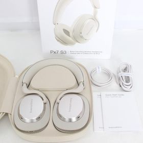 ボーナスストア+5％【美品】Bowers&amp;Wilkins Px7 S3/CW キャンバス・ホワイト ワイヤレスヘッドホン ノイズキャンセリング バウワースアンドウィルキンス