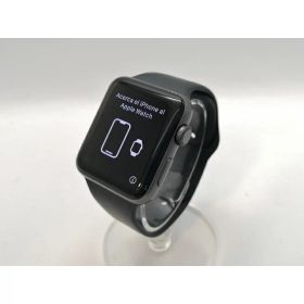 【中古】Apple Apple Watch Series3 42mm GPS スペースグレイアルミニウム/ブラックスポーツバンド MTF32J/A【高崎モントレー】保証期間1週間【ランクC】